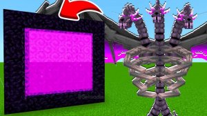 Майнкрафт эксперимент Как сделать Портал в Измерение КАЙДЗЮ КРАФТ в Minecraft PE