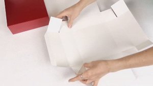 Как собрать подарочные коробочки из металлизированного картона с крышкой от Hatber?
