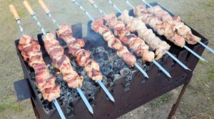 Шашлык на минеральной газированной воде