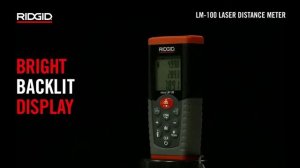 Лазерный дальномер RIDGID LM 100. Применение лазерного дальномера