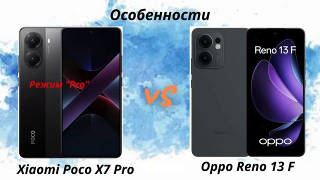 Xiaomi Poco X7 Pro против Oppo Reno 13 F 5G: Битва Мощности и Стиля в Среднем Сегменте!
