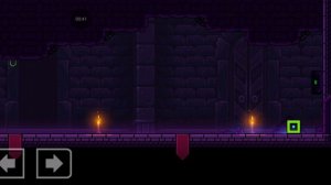 Прошёл первый уровень в режиме THE TOWER в игре Geometry Dash Lite