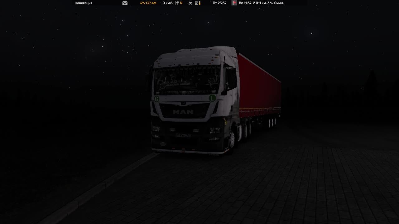 #ETS2/КОНВОЙ-ДАЛЬНОБОЙ