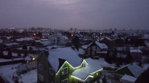 Подсветка частного дома в Кемерово