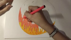 Как круто и быстро нарисовать Пончик фломастерами