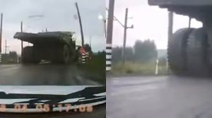 У БелАЗа взорвалось колесо