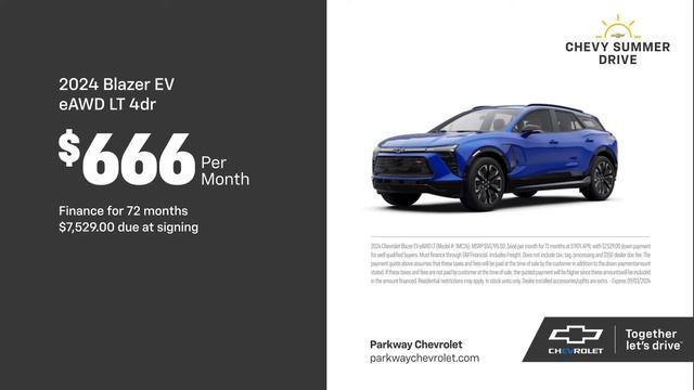 Chevrolet Blazer EV 08/07/2024 4155624