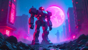 Automatic Love - Synthwave mix