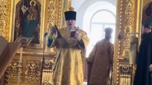 Выкличка на литургии — архидиакон Тихон (Зимин). ДО МУРАШЕК!!!