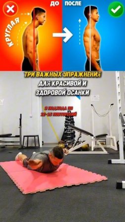 Красивая и идеальная осанка👍