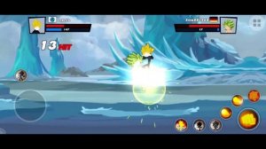 Dark Goku SSJ2 vs Broly - Full onion fight - Super Stick Fight Allstar