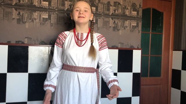 Тараненко Олеся 12 лет «Гляжу в озёра синие» смотреть онлайн