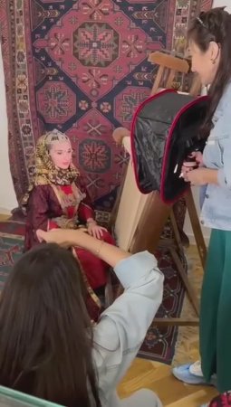 Фотографы из Башкортостана специально приехали в Дагестан, чтобы снять национальные костюмы
