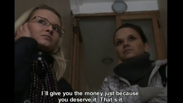 Fake Agent Public Pickup 2 Girls from Czech Streets