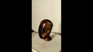 минерал Агат срез 0.5х13х11 см