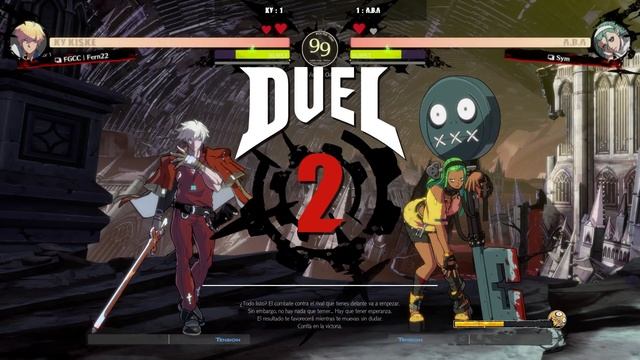 GGST | Fern22 (Ky) VS Sym (ABA) | Guilty Gear Strive High level gameplay