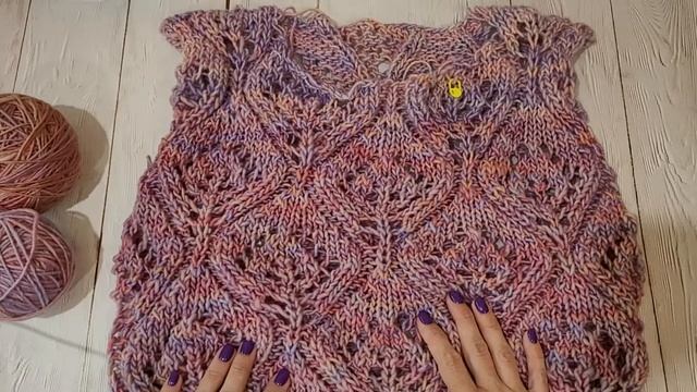 История одной вещи. Жилет из пряжи Malabrigo смотреть онлайн