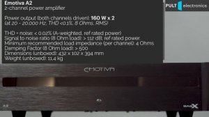 Emotiva BasX A2 and A7 power amplifiers. When sound is friends with price