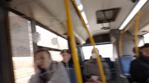 Поездка на 94 автобусе ( 9 Микрорайон - Станция метро Дубравная)