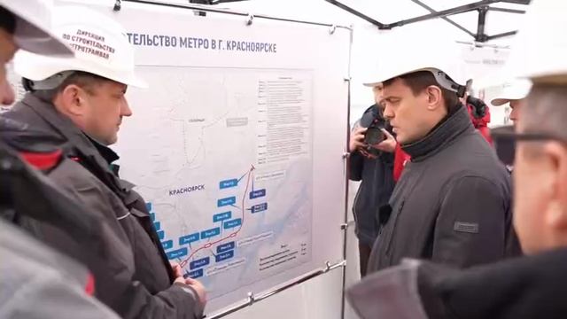 Строительство метро в Красноярске: началась разработка котлована станции «Площадь Революции»