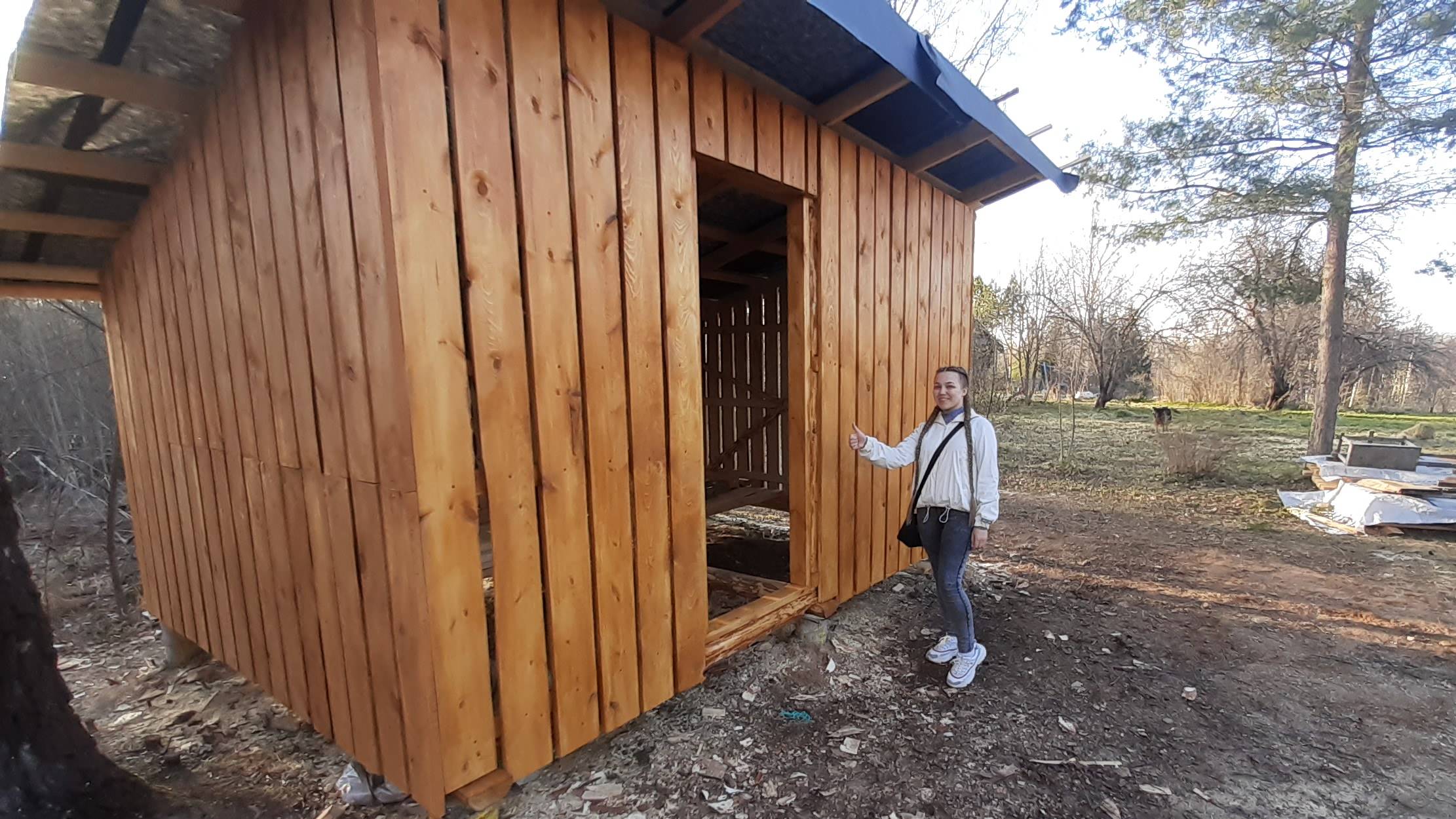 Дровник своими руками смотреть онлайн