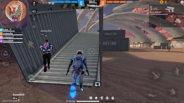 GRANNY Is Playing Free Fire - Funny Gameplay смотреть онлайн