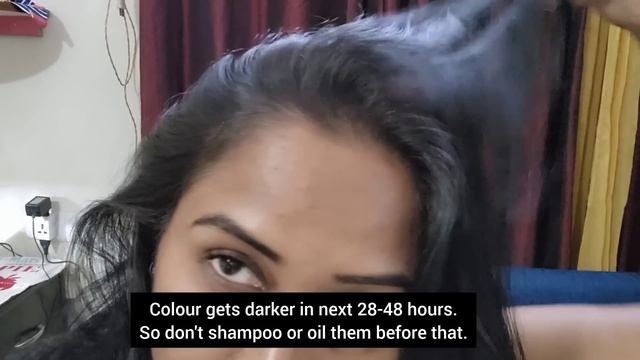 *NEW* INSTANT One Step Process - 💯 Natural Hair Colour Using लौंग + चाय | Get Brownish Black Colour