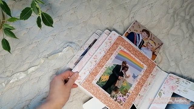 Обзор свадебного Pop-Up альбома #scrapbooking #popup_album #скрапбукинг смотреть онлайн