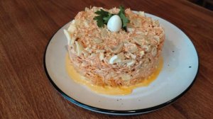 САЛАТ С КОРЕЙСКОЙ МОРКОВЬЮ. На быструю руку.