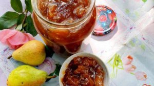 Варенье грушевое