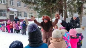 Фольклорный праздник  детьми  "Масленца"