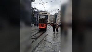 Ретро-трамвай в Стамбуле !!!