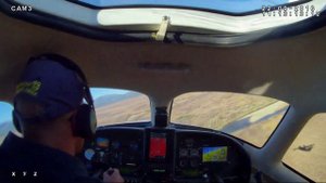 посадка на воду и просёлочную дорогу на самолёте амфибии Л42м