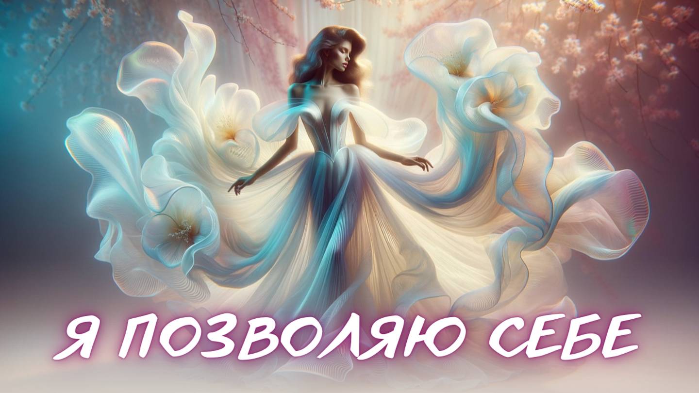 Песня - Аффирмация "Я ПОЗВОЛЯЮ СЕБЕ" 🌿Позитивные установки для женщин (3 песни)