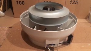 Канальный вентилятор  вентиляция. Большая производительность по воздуху с большим давлением Па