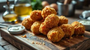 Картофельные Крокеты с хрустящей корочкой и нежной начинкой: невозможно остановиться