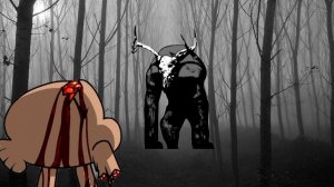 типа мод фнф горе Дарвин и монстр