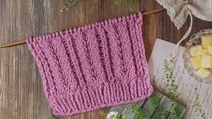 МК Узор спицами