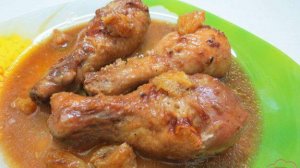 Куриные голени в апельсиновом маринаде