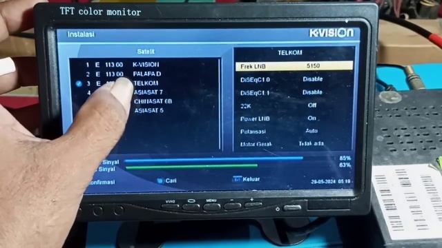 KVISION HILANG SIARAN INI DIA TRANSPONDER GRATIS TANPA BELI PAKET Part 2 смотреть онлайн