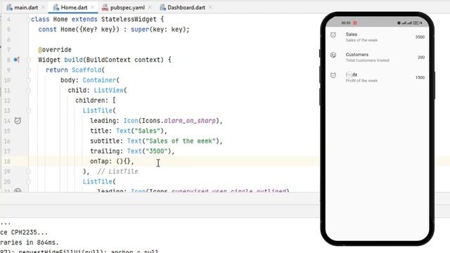 2.9 - Flutter List View and List Tile | Flutter for beginners 2023