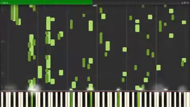Adventure Island 3 - Synthesia (Blizzard Peak)(Acoustic Grand Piano)