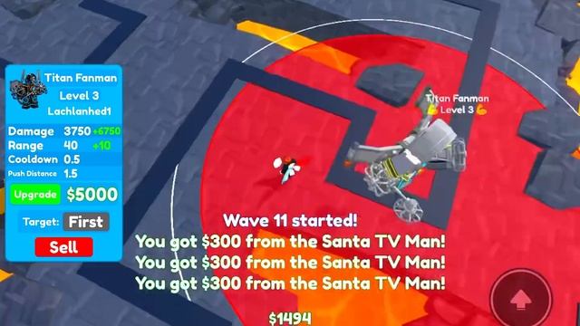 Hyper vs Titan fan man… who is stronger[TTD] [Roblox] смотреть онлайн