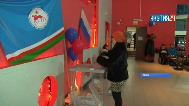 Ленский район занимает второе место по явке среди промышленной группы районов смотреть онлайн