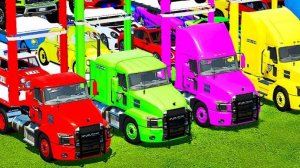 Машинки летают и прыгают! Развивающие мультики Машины помощники. Мультфильмы про машинки