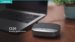 Fanvil _ LINKVIL CS20 Portable Speakerphone Unboxing & Operation