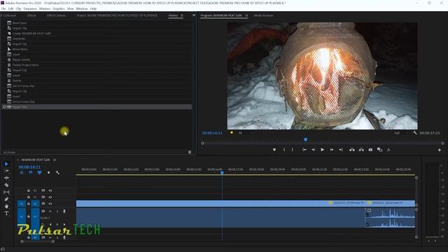 HOW TO ADJUST HISTORY SETTINGS IN ADOBE PREMIERE PRO