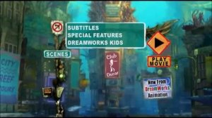 Shark Tale (2004) - DVD Menu