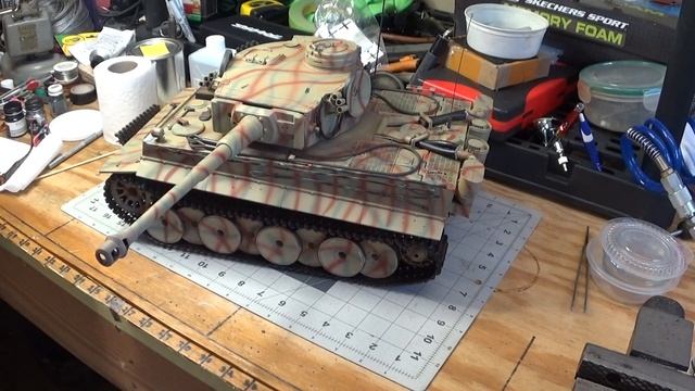 1/16 German Panzer VI (Tiger 1) RC Tank Update 1/8/2023 смотреть онлайн