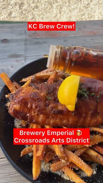Fish & Chips at Brewery Emperial! 🐟 | Crossroads Arts District KC смотреть онлайн